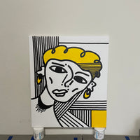 UNTITLED DAZZLE CAMO - 20x24 ORIGINAL CANVAS ARTWORK